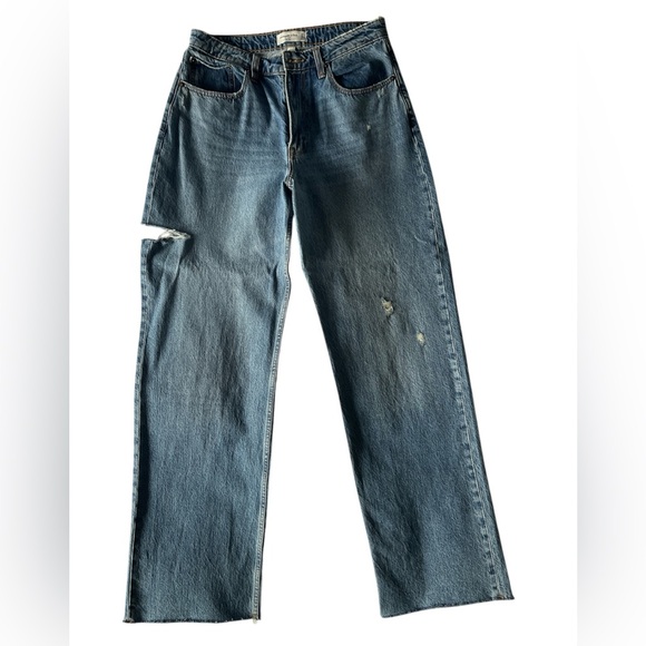 A&F Curve Love High Rise Loose Jean - Picture 8 of 11